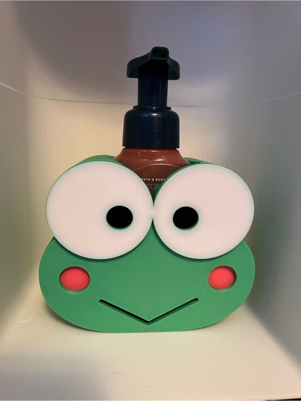 Custom design - Kerropi the Frog bath and body soap holder